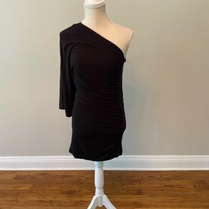 Asymmetrical/One Shoulder fitted Dress